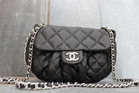 chanel quilted chain messenger|chanel handbags.